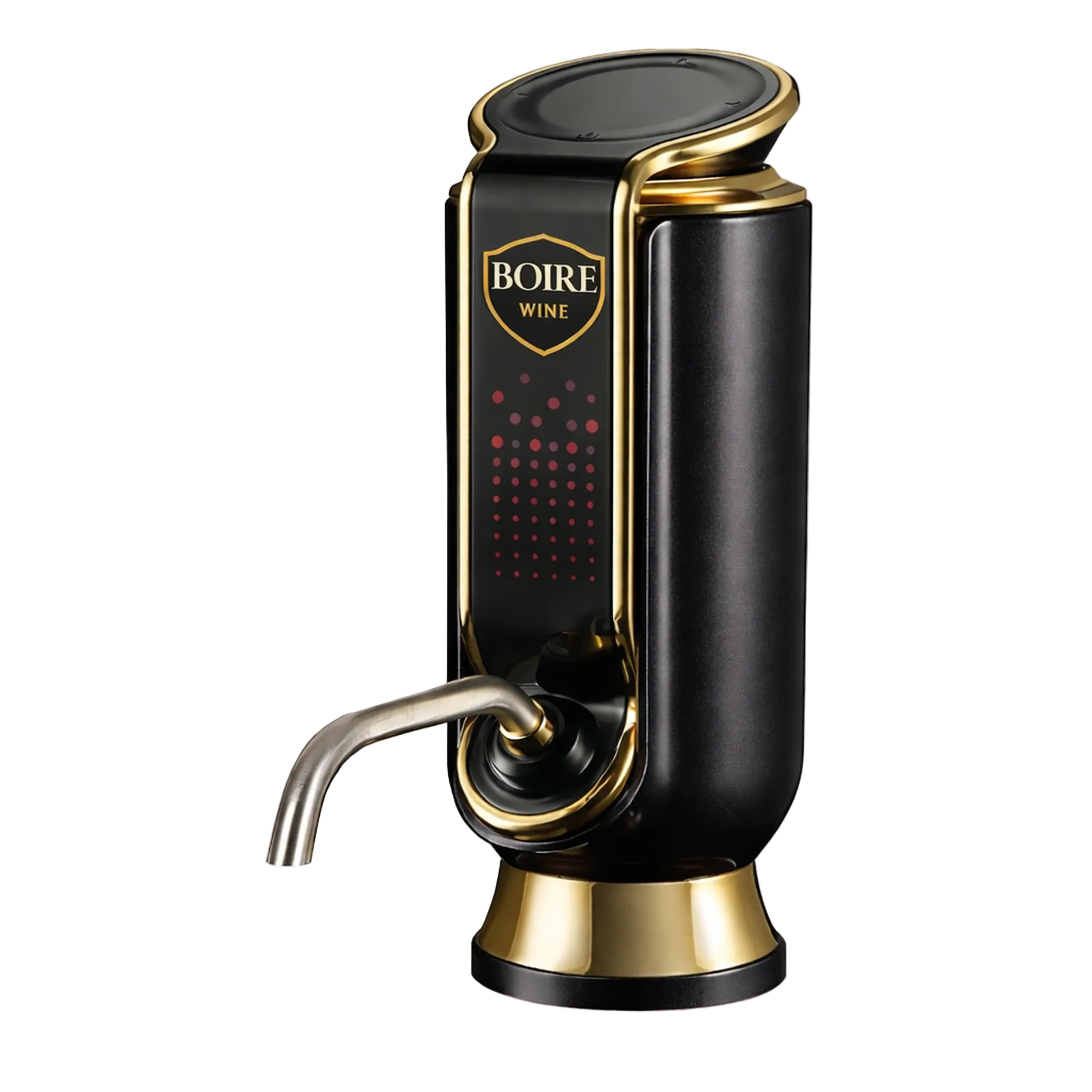 Boire Electric Wine Aerator, Dispenser & Vacuum Saver with LED Display